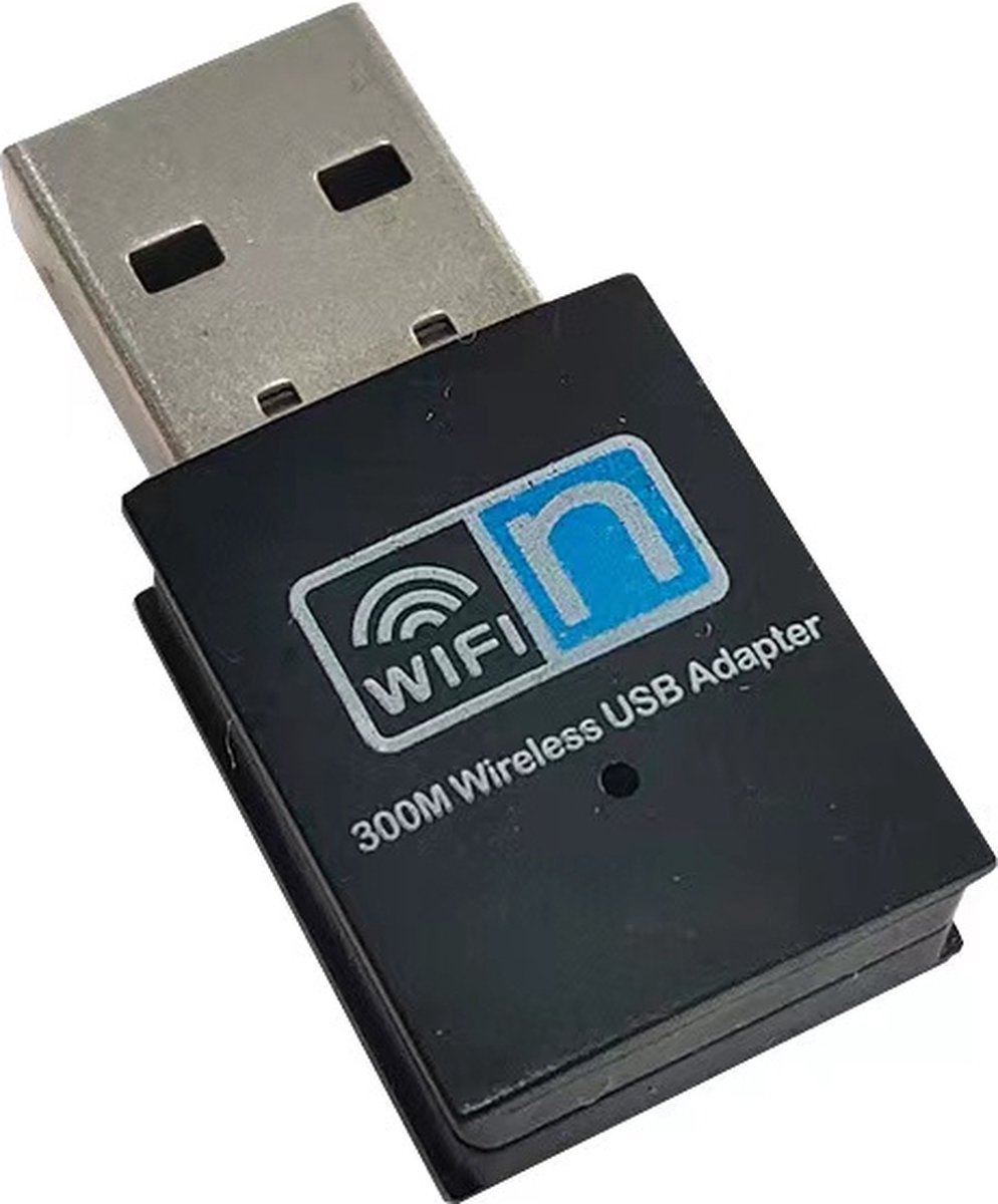 USB Adapter - WiFi Ontvanger - Tot 1200 Mbps met 2.4 & 5 GHz - Windows & USB Adapter