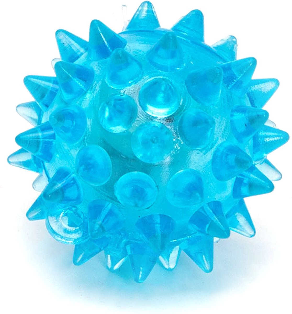Nobleza speelballetje met LED licht - Speelballetje kat - Speelballetje hond - Katten speelballetje - Kattenspeelgoed - Blauw