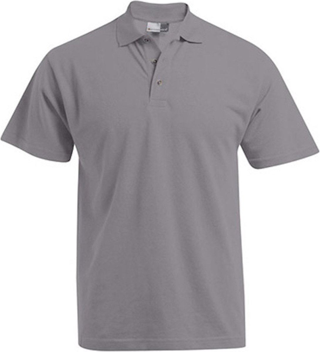 Men´s Premium Polo met korte mouwen Light Grey - 3XL