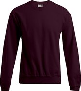 Men's Sweater 'New 80/20' met ronde hals Burgundy - XXL
