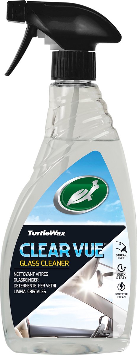 2x Turtle Wax Helder Glas 500 ml