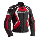 RST Tractech Evo 4 Ce Mens Textile Jacket Black Red White 40 - Maat - Jas