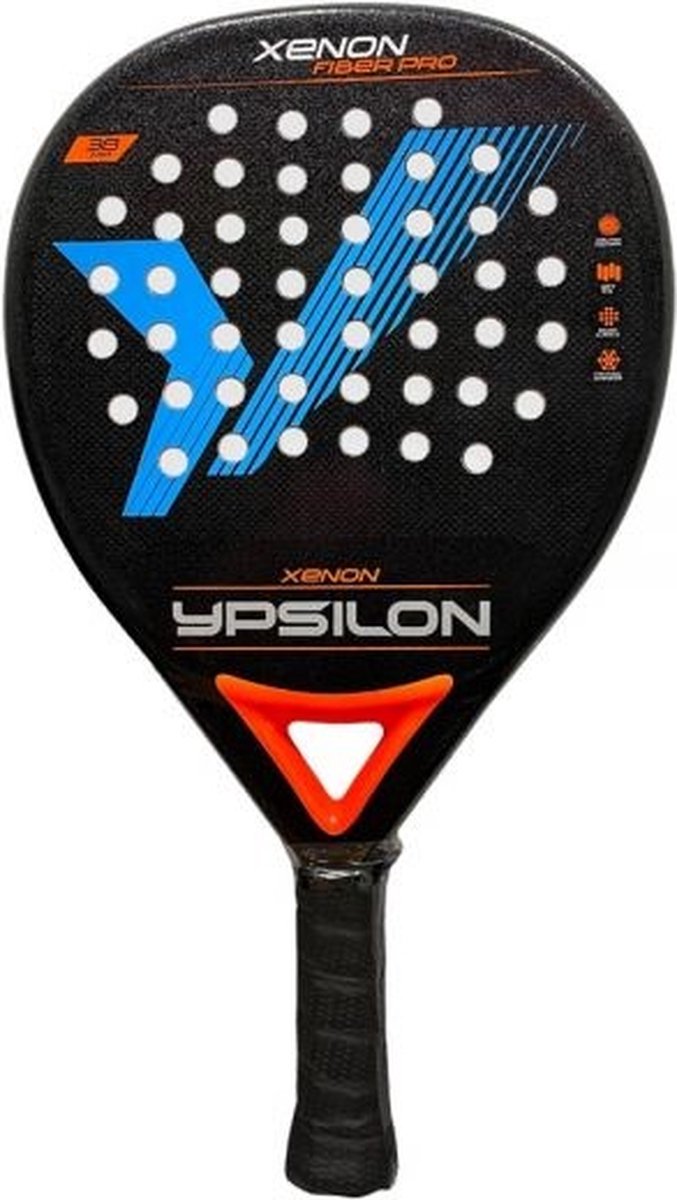 Ypsilon Xenon Fiber Pro Orange Padel Racket