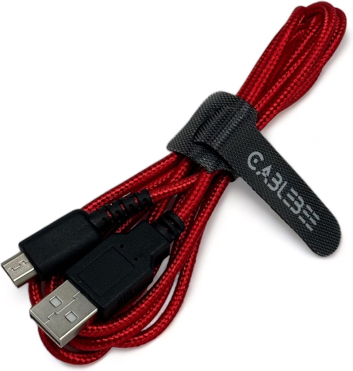 Cablebee USB oplader / laadkabel geschikt voor Nintendo DS Lite - Lengte 1.5 meter - Rood