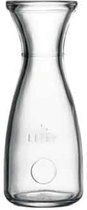 Pasabache water karaffen van 0.25 liter - glas - transparant - Sapkannen/waterkannen