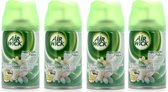Air Wick Freshmatic - Luchtverfrisser navulling - Jasmijn & Witte Bloemen - 4 x 250 ml