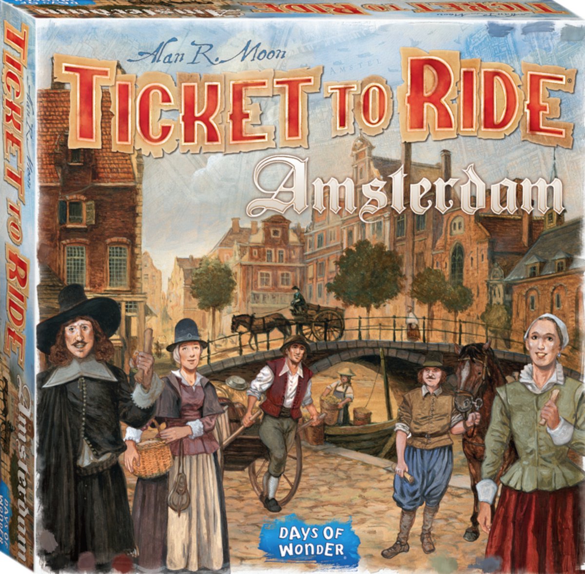 Ticket to Ride Amsterdam - Bordspel