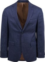 Suitable Blazer Linnen Royal Blauw - Maat 46 - Heren blazer