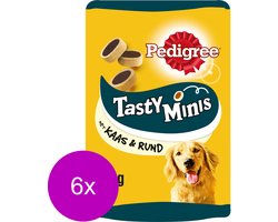 Pedigree Cheesy Tasty Bites Mini - Hondensnacks - 6 x 140 g