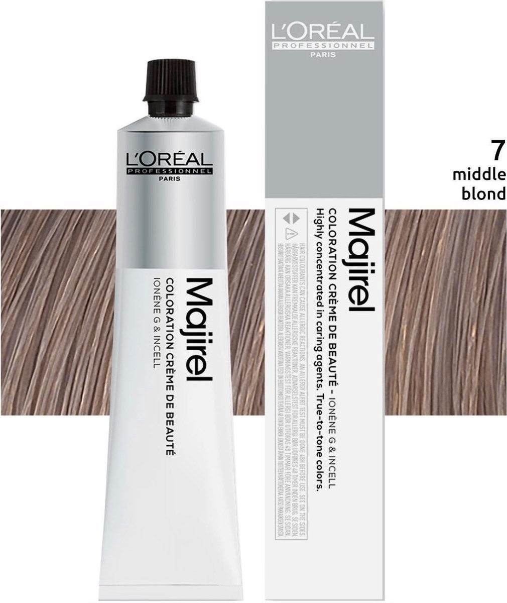 L'Oréal Professionnel - Haarverf - Majirel - 50 ML - 7