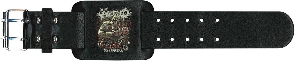 Aborded - Goremagedon - Leren Polsband