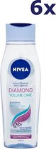 6x Nivea Shampoo - Diamond Volume Care 250 ml