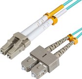 Microconnect FIB422010 10m LC SC Glasvezel kabel