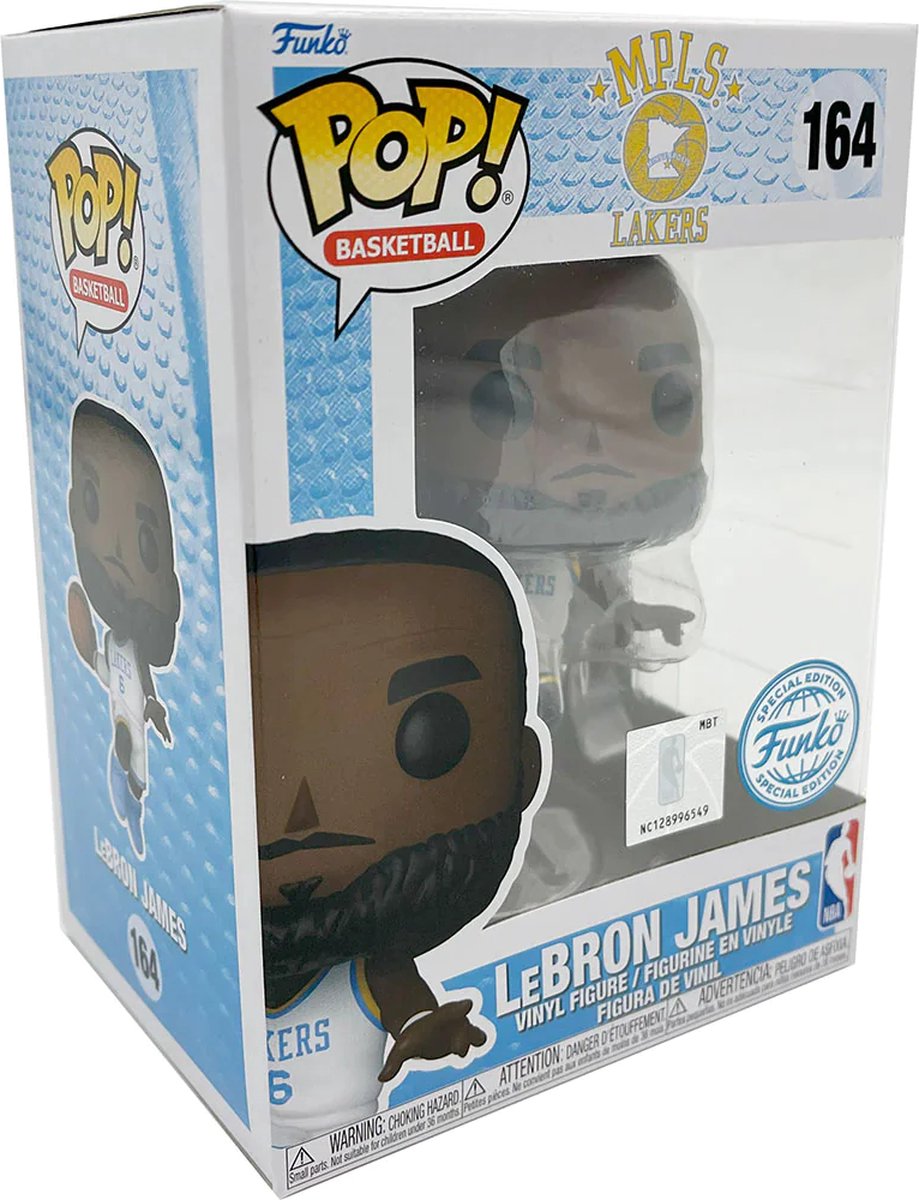 Funko Pop! LeBron James #164 Special Edition – KobesKollectibles