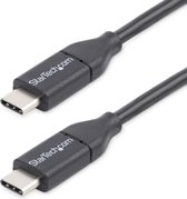 Cable USB C Startech USB2CC50CM 0,5 m Black