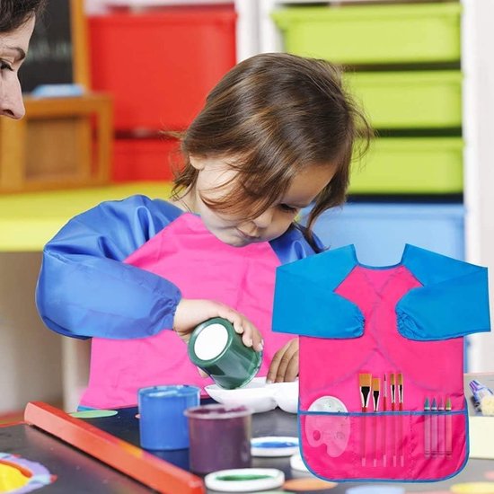 Oyccen Enfants Peinture Tabliers, Imperméable Tablier Pour