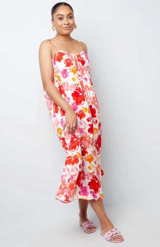 Zomerjurk Spaghetti Bandjes Jurk Maxi Jurk Jurkjes