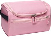 Ophangbare Toilettas met Haak - Licht Roze - Organizer - Travelbag - Dames & Heren - Reistas