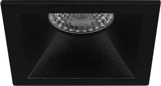 LED inbouwspot Pim -Verdiept Zwart -Extra Warm Wit -Dimbaar -4W -Philips LED