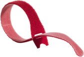 Velcro ONE-WRAP serre-câbles Attache de câble détachable Polypropylène (PP), Velcro Rouge 100 pièce(s)