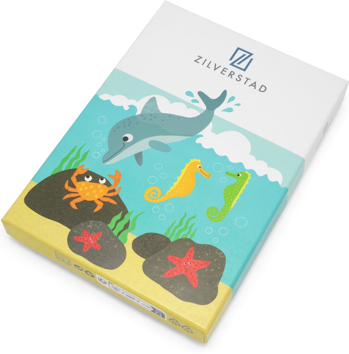 Zilverstad 4258070 | Kinderbestek Zeedieren 4-delig