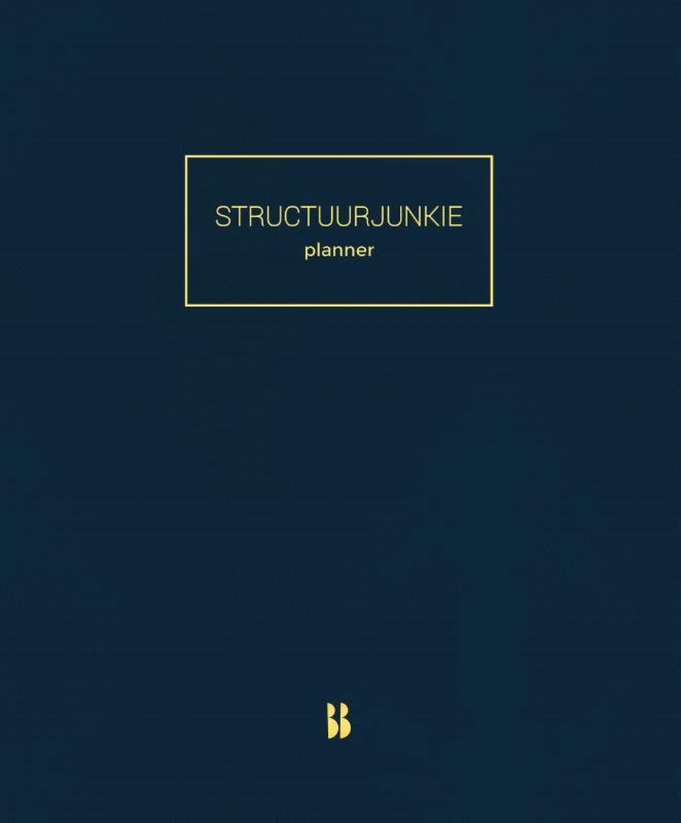 Structuurjunkie Planner luxe editie - 18,6 x 22 cm | bol.com