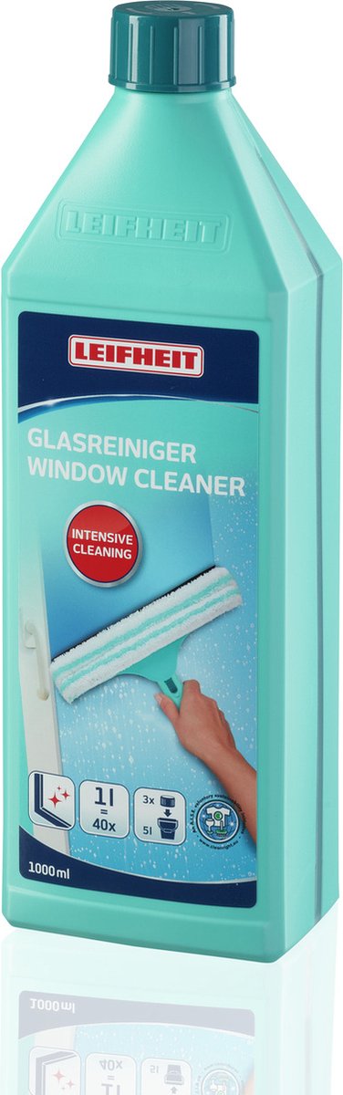 Goedkoopste Leifheit schoonmaakmiddel glasreiniger window cleaner - 1 liter