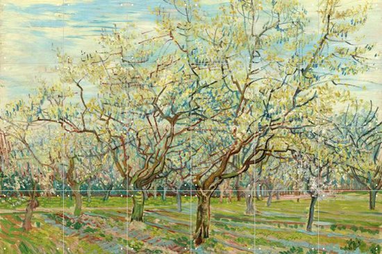 IXXI De witte boomgaard - Vincent van Gogh - Wanddecoratie