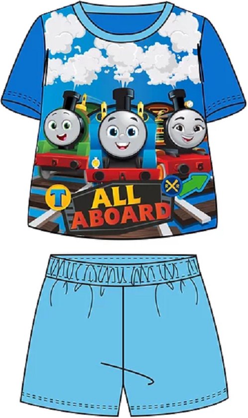 Thomas de Trein shortama - korte broek en t-shirt - Thomas & Friends pyjama