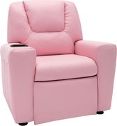 vidaXL-Kinderfauteuil-verstelbaar-kunstleer-roze
