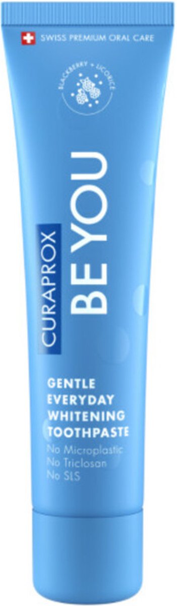 Curaprox Be You Tandpasta Zwarte Bes en Drop 60 ml