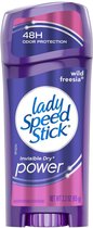 Lady Speed Stick - Invisible Dry Power Wild Freesia - 65 Gram