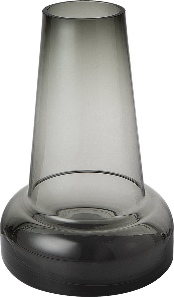 Element Accessories moderne vaas - Koreaans design - 50% korting - luxe glas - bloemenvaas - modern interieur element PUSAN33DB grijs