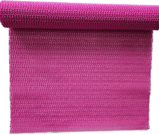 Anti slip mat - 30 X 150 - Roze - Antislipmatten matras onderlegger auto bad keukenlade