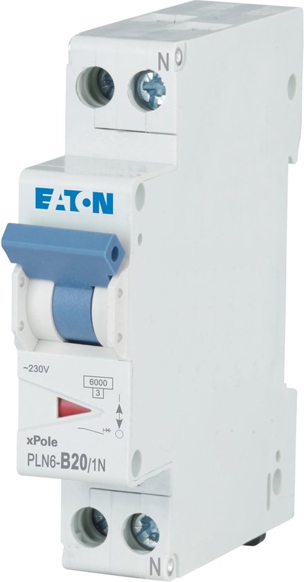 Eaton 278752 stroomonderbreker, 4A, 2P, C-Char
