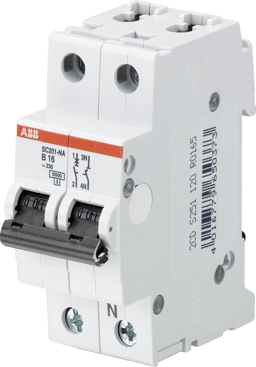 ABB System pro M Compacte Stroomonderbreker - 2CDS251120R0165 - E2HEC