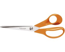 Fiskars Classic Universele Schaar S90 - Oranje - 21 cm