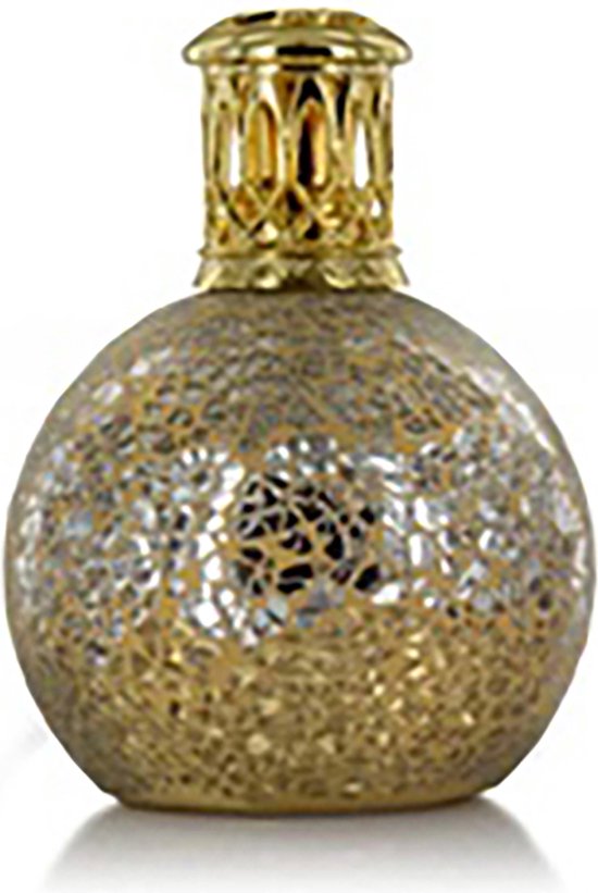 Ashleigh & Burwood - Little Treasure - Geurbrander - oliebrander - Aroma brander - Goud - 11x8 cm - Geschenk tip