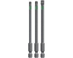 KWB torsie bitset - TT25, TT30 en TT40 - Lengte 100 mm - Hoge torsieweerstand - 123342
