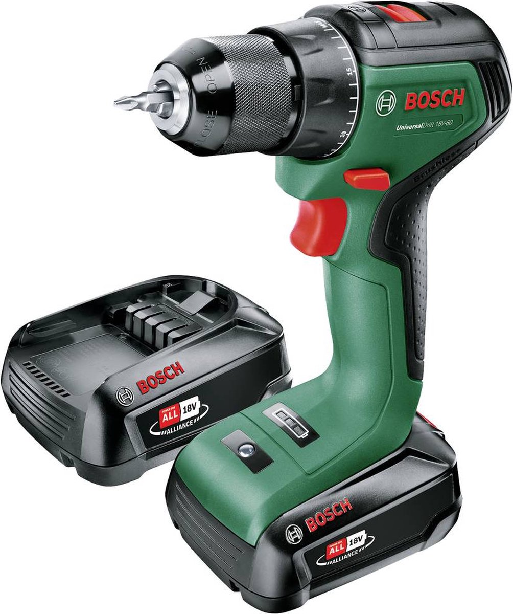 Bosch UniversalDrill 18V-60
