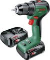 Bosch UniversalDrill 18V-60 Accuschroefboormachine - Met 2x 18 V Li-Ion accu (2,0 Ah) en lader