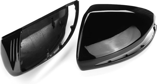 Coques de rétroviseurs compatibles avec Mercedes Benz C Glc SE Class W 205 X253 W222 W213 W238 Zwart