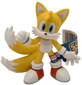 Figurine Sonic - Tails - figurine jaune - plastique - 9 cm - comansi