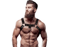 FETISH SUBMISSIVE ATTITUDE | Fetish Submissive Attitude - Eco Leather Chest Strap Harness Men