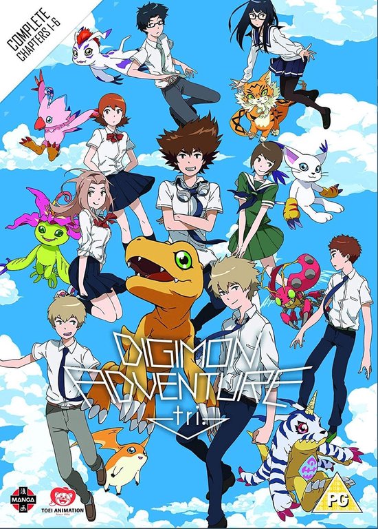 Digimon Adventure Tri: Complete Chapters 1-6 (DVD)