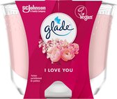 Glade Vegan Geurkaars I Love You 224 gr - Moederdag cadeau