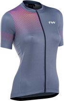 NORTHWAVE Origin Jersey Met Korte Mouwen Dames - Dark Grey / Pastel - M