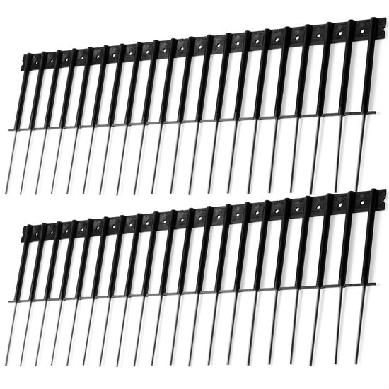 Verstelbare vogelpinnen voor zonnepanelen (2× 100 cm)
