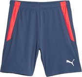 PUMA teamLIGA Training Shorts 2 (open pockets) Heren Sportbroek - Blauw - Maat XL