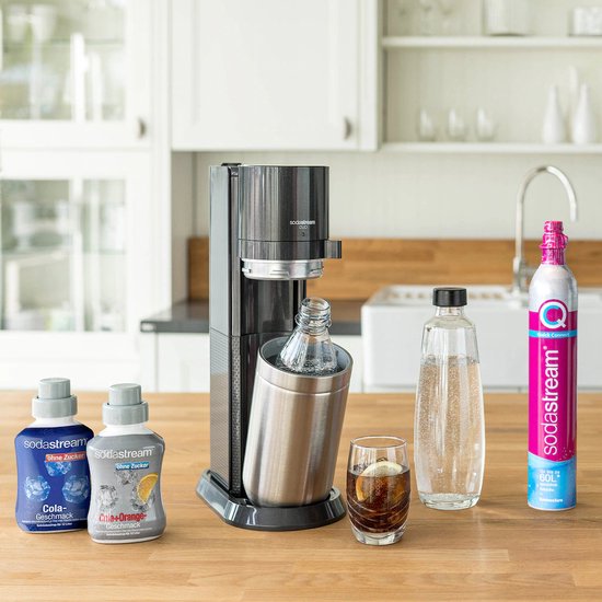 MATE OF STEEL® 100% Plastikfreie 750ml Edelstahl Flasche für Sodastream